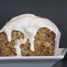 Banana Cupcakes With Orange Cream Cheese Glaze