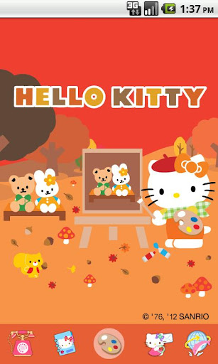 Hello Kitty Drawing Vintage