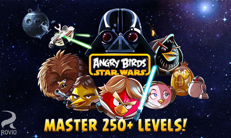 Android application Angry Birds Star Wars screenshort
