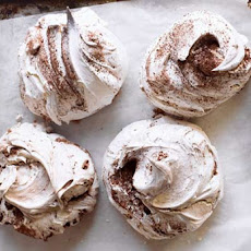 Chocolate and Cinnamon Swirl Meringues Recipe