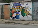Rap Cat Grafitti