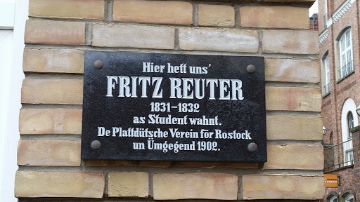 Fritz-Reuter-Gedenktafel 