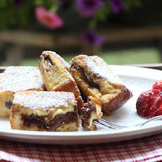 Nutella Stuffed French Toast