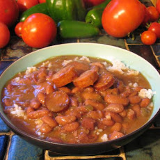 Crescent City Red Beans & Rice (Crock-Pot)
