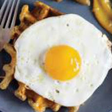 Croque Madame Waffles