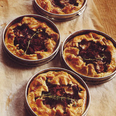 Red Cabbage and Onion Tarts