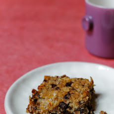 Wholesome Banana Chocolate Breakfast Bars