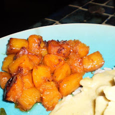Spice-Crusted Roasted Butternut Squash