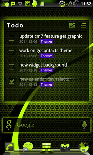 【免費個人化App】GOWidget SulphurYellowICS-Free-APP點子