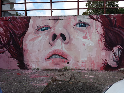 Portrayed Redhead Graffiti