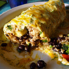 Chilli Bean Burritos With Corn Salsa