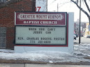 Greater Mount Vernon Baptist Church