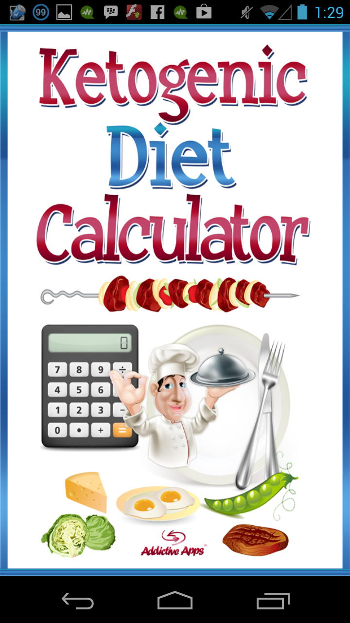 Android application Ketogenic Diet Calculator screenshort
