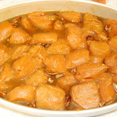 Maple Yams With Apples & Cranberries