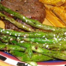 Grilled Sesame Asparagus