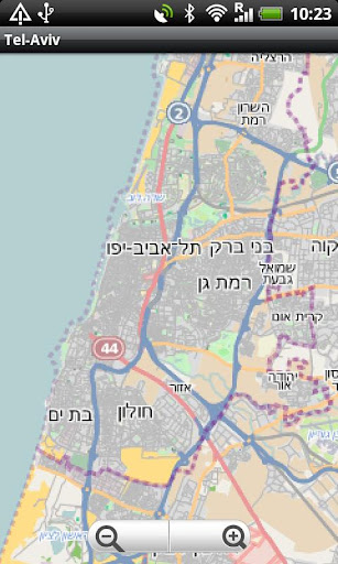 Tel-Aviv Street Map