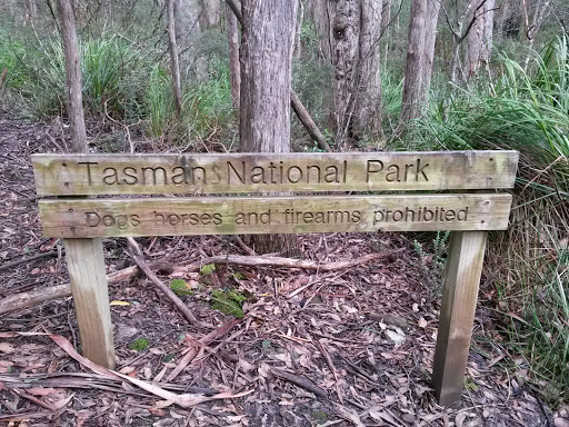 Tasman National Park Sign
