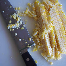 Sweet Corn and Cucumber Salad with Goat Cheese