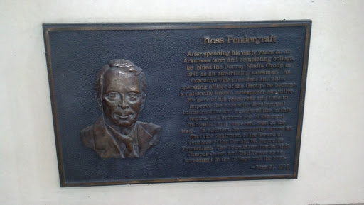 Ross Pendergraft Memorial Plaque