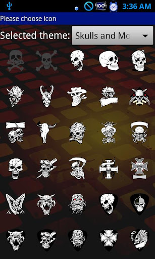 Skulls and More Go Launcher