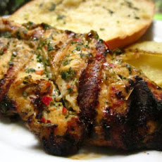 Grilled Thai Chicken Breasts With Herb-Lemongrass Crust