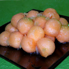 Ginger Lime Melon Balls