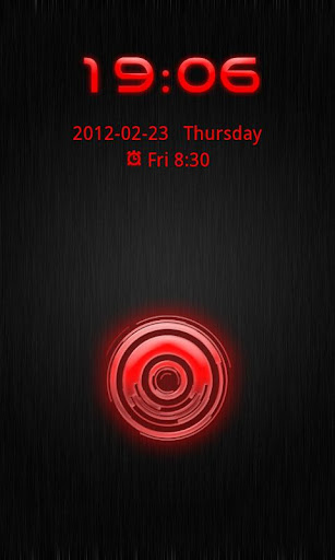 Go Locker Theme Red Tech