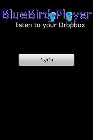 BlueBird Player for Dropbox