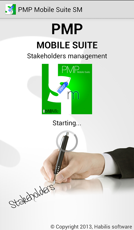 Android application PMP Mobile Suite SM screenshort
