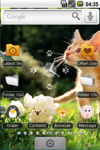 Cute little Cat Full Theme