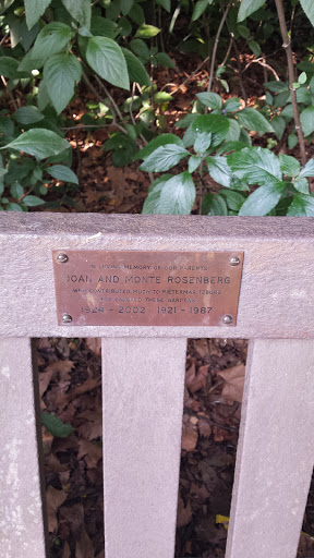 Rosenburg's Memorial Bench