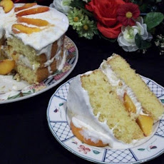 Peaches 'n Cream Cake