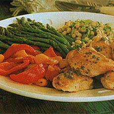 Asparagus with Lemon Vinaigrette