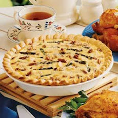 Asparagus-Pecan Quiche