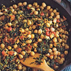Chickpeas and Spinach