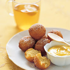 Lemon-Ricotta Fritters with Lemon Curd