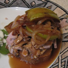The Electrician's Supper (Hot Sliced Pork Sandwich)