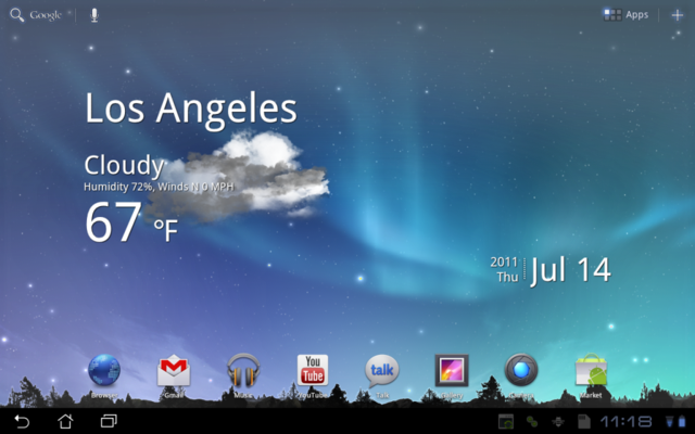 Android application Aurora live wallpaper(Full HD) screenshort
