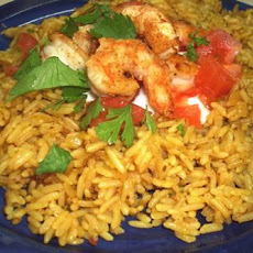 Curry Chicken and Tomato Pilaf