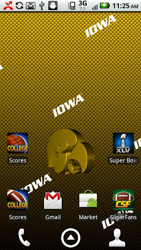 Iowa Hawkeyes Live Wallpaper