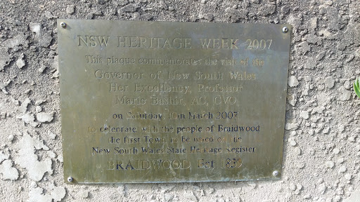 NSW Heritage Week Memorial