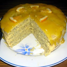 Poppy Seed Torte with Orange Glaze