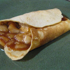 Apple and Honey Filled Crepes