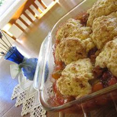Rhubarb Cobbler