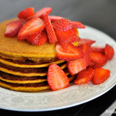 Spiced Pumpkin Pie Pancakes