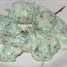 Salmon Rolls With Creamy Sauce