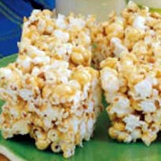 Butterscotch Popcorn Bars
