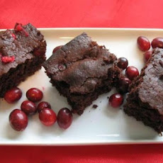 Boreal Forest Cranberry Brownies