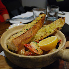 Grilled King Prawns With Lemon, Garlic And Chilli