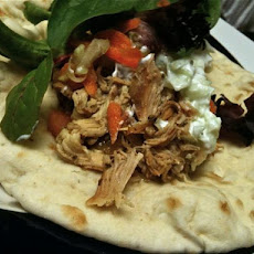 Greek Chicken Pita Pockets - Crock Pot!